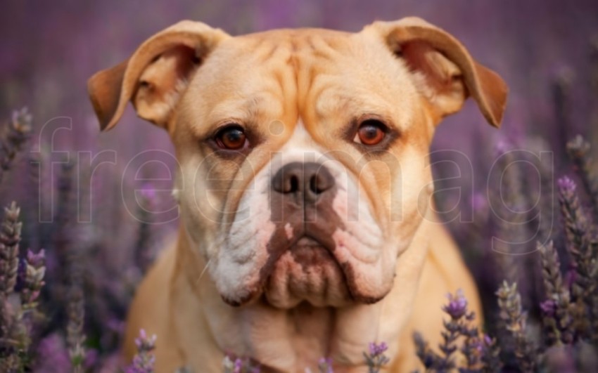 Imagen Retrato de perro  mirando fijo