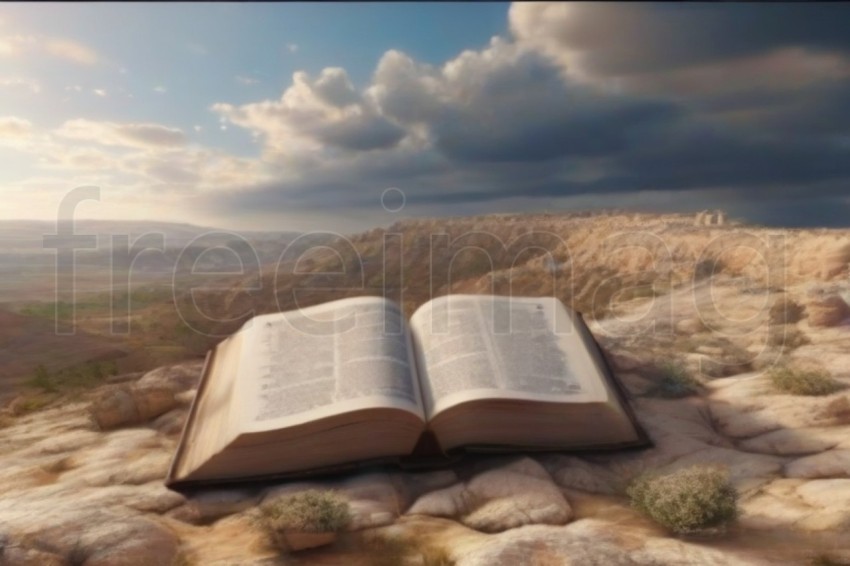 Imagen Santa Biblia tierra de Israel