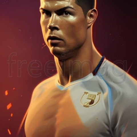 Cristiano Ronaldo ilustración