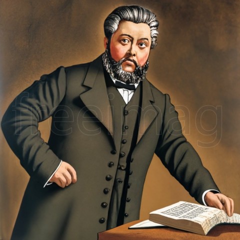 Imagen de Charles Haddon Spurgeon  Predicador Bautista inglés