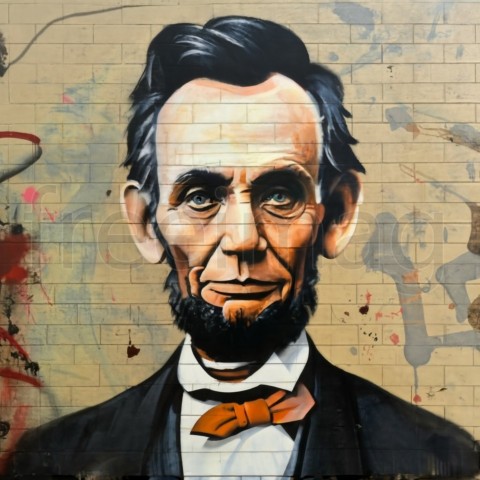 Abraham Lincoln: Descarga de Arte Digital para Imprimir en Póster