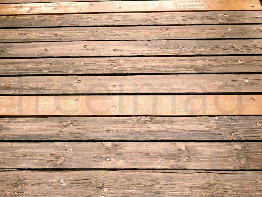 Textura de madera rústica de un puente.