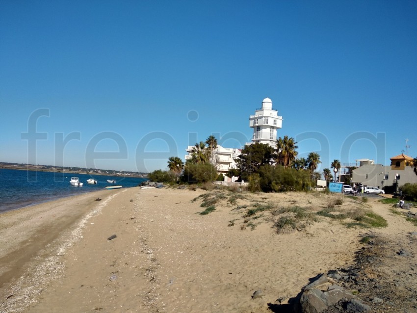 Isla Cristina, Huelva, España. Vistas del faro