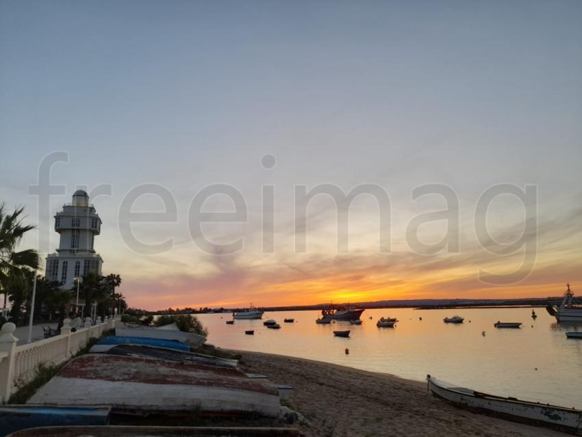 Foto de Playa al Atardecer Isla Cristina