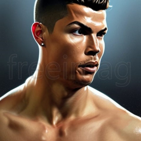 Cristiano Ronaldo ilustración