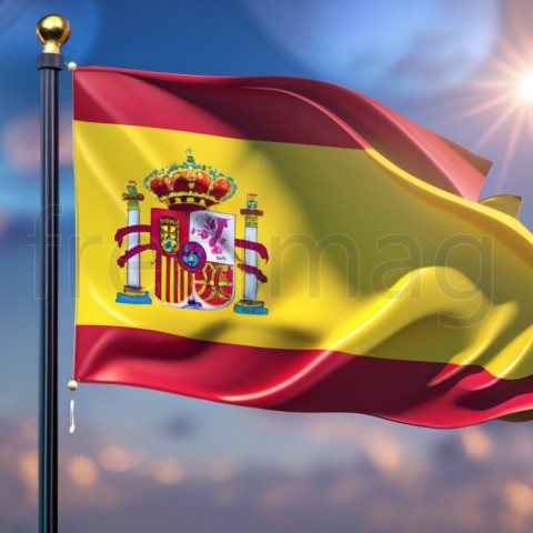 Imagen de la bandera de España