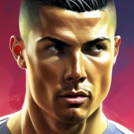 Cristiano Ronaldo ilustración